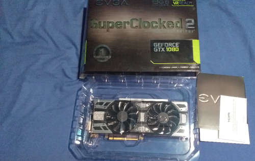 EVGA GeForce GTX 1080 SC Gaming ACX 3.0 08G-P4-6183-KR 8GB GDDR5X 256-bit PCI-E 3.0 Desktop Graphics