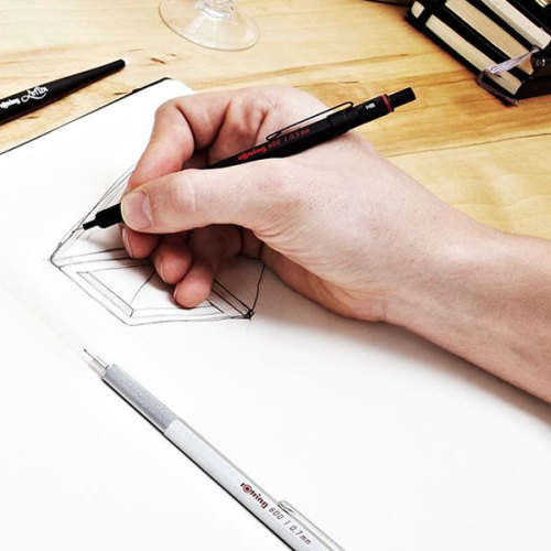 Rotring 600 mechanical pencil 0.7mm black