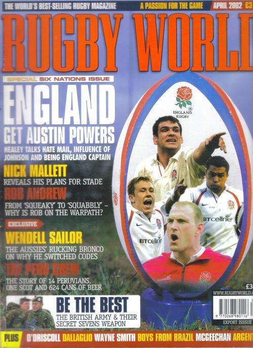 Rugby World Magazine April 2002
