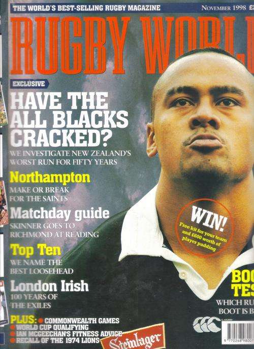 Rugby World November 1998
