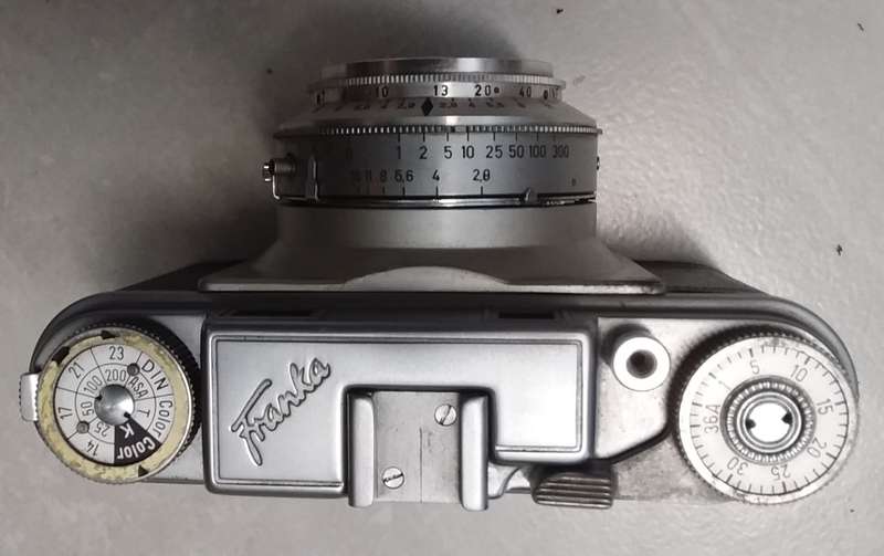 Franka Prontor SVS 35mm FILM Camera, Solidly built German make.