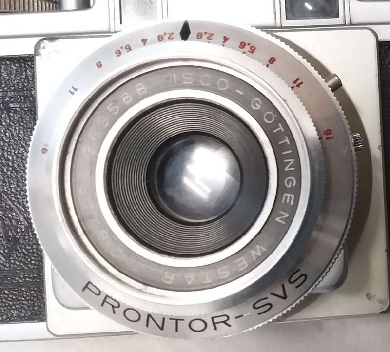 Franka Prontor SVS 35mm FILM Camera, Solidly built German make.