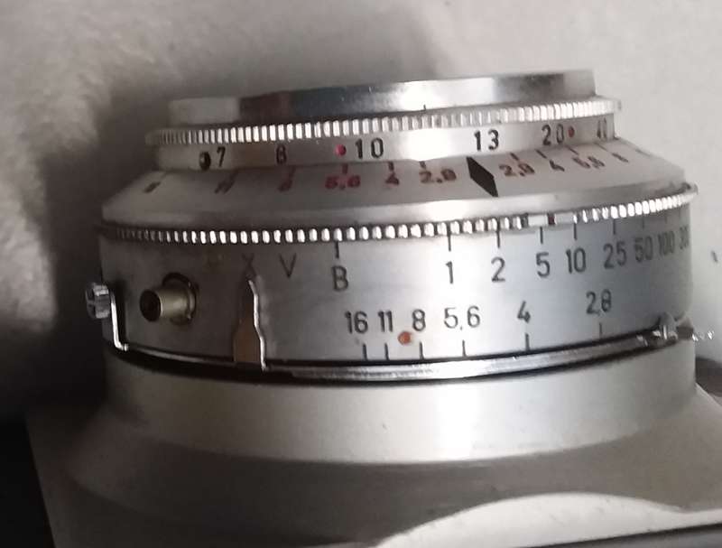 Franka Prontor SVS 35mm FILM Camera, Solidly built German make.