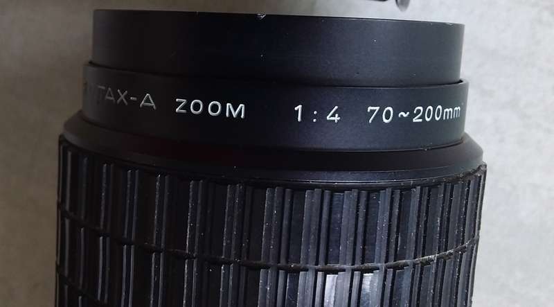 PENTAX 70-200 ZOOM LENS 58mm F4 IN GOOD CONDITION