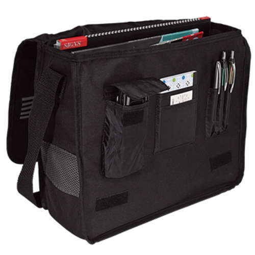 Messenger Bag with Mesh Trim - BARRON - New