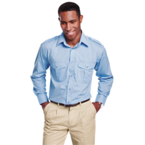 Mens Pilot Lounge Long Sleeve Shirt - S/M/L- BARRON - New - 2 colours