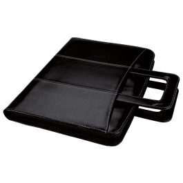 Zippered Binder with Extending Carry Handle - New - BARRON