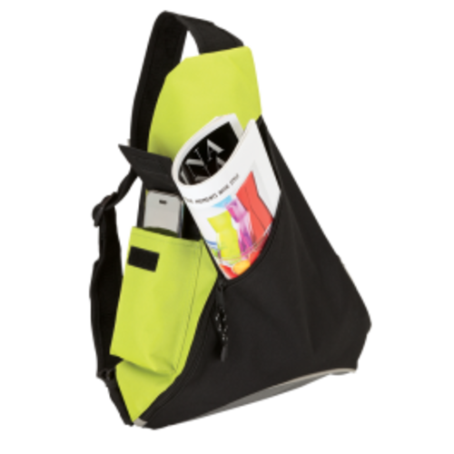 Sling Bag with Mesh Pockets - 600D - 3 colours - BARRON - New