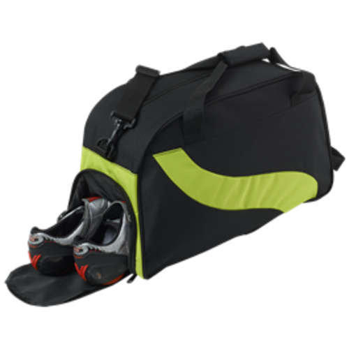 Wave Design Duffel Bag with Shoe Compartment - 3 colours - New - BARRON