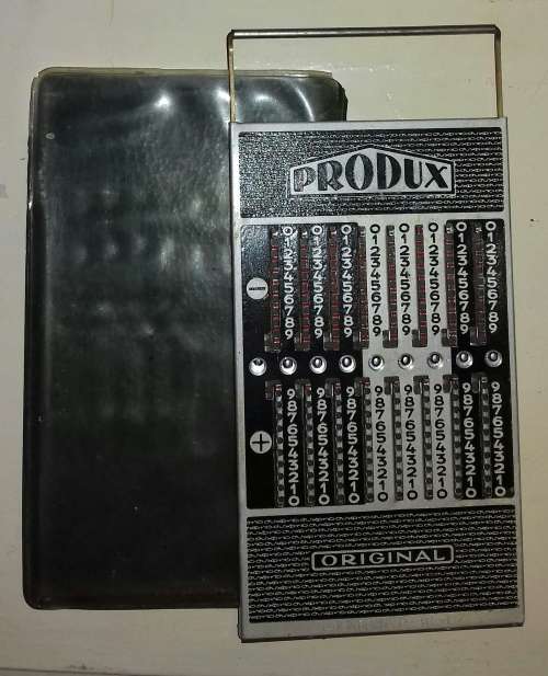 Produx Original Metal Calculator missing stylus MADE IN GERMANY - WEST
