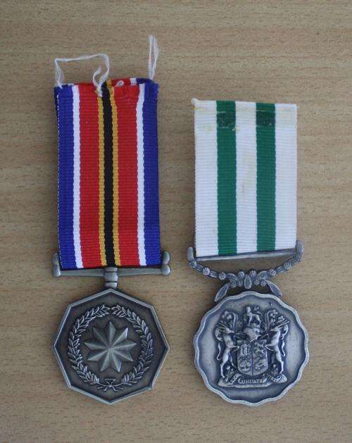 SANDF Medal Pair