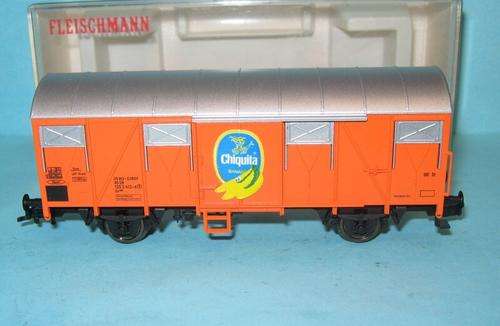 SPECIAL Fleishmann HO: 5315 Banana wagon boxed