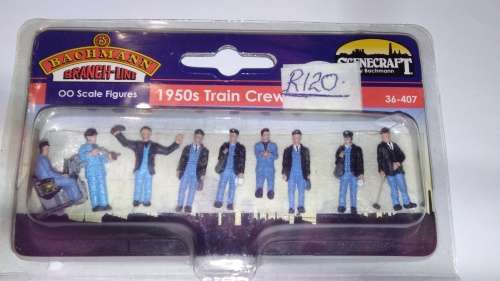 OO : TRAIN CREW PACK : 9 CREW MEMBERS