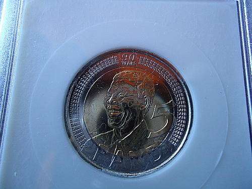2008 NELSON MANDELA R5 90TH BIRTHDAY " NvN "