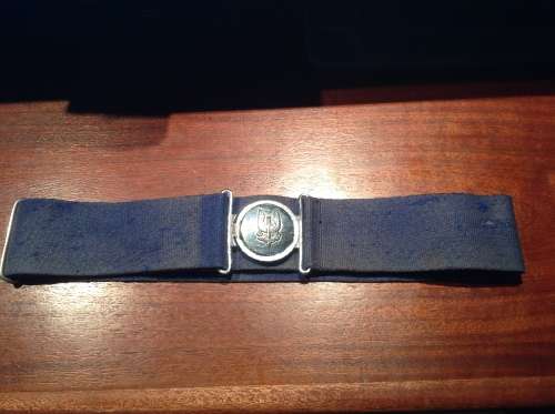 Rhodesian Army SAS stable belt