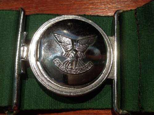 Rhodesian ARMY ----SELOUS SCOUT ------stable belt -
