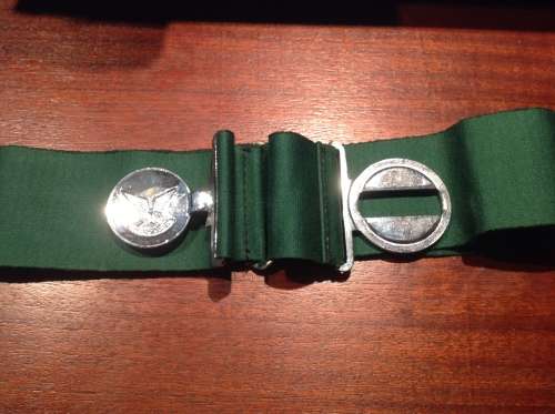 Rhodesian ARMY ----SELOUS SCOUT ------stable belt -