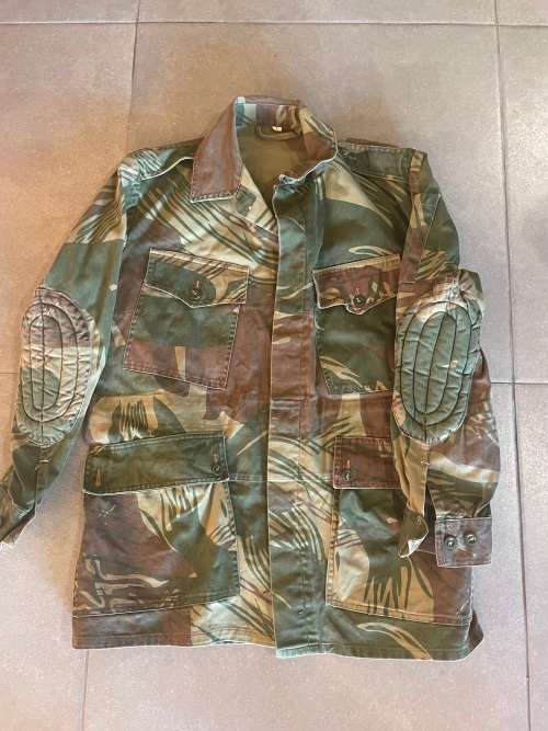 Rhodesian camo bush jacket - first type -large -size 1