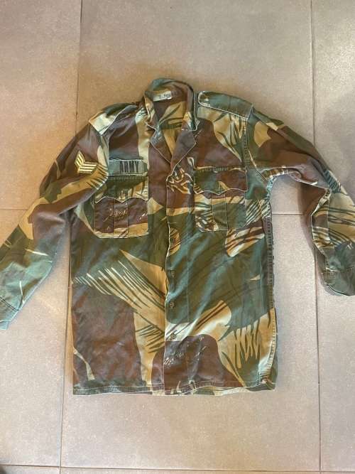 Rhodesian camo Shirt with insignia