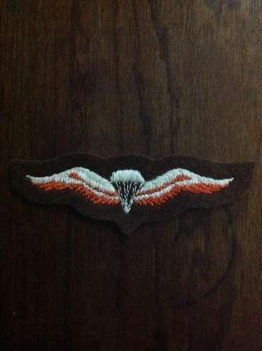 SA army , parabat cloth free fall wings
