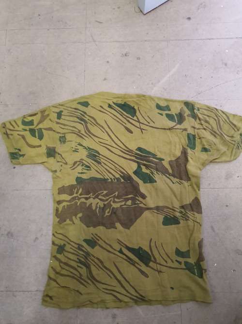 Rhodesian Camo t shirt size small