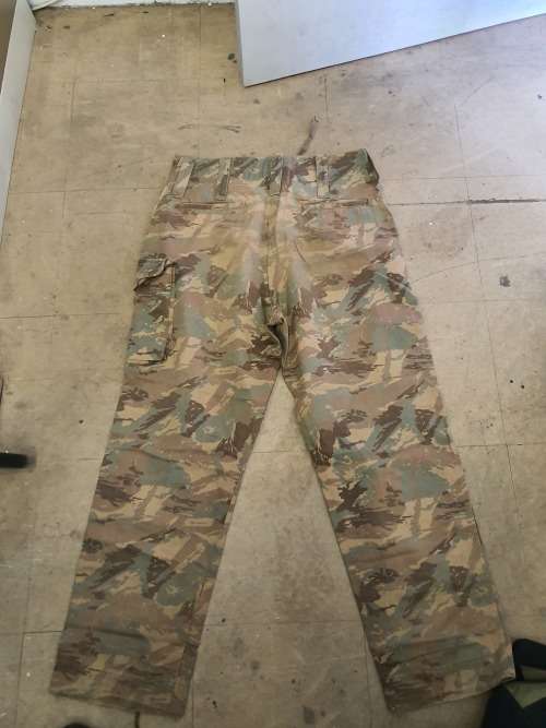 32 battalion winter pattern camo pants ,