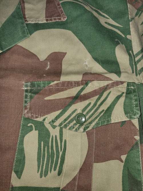 Rhodesian camo shirt size small
