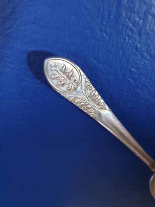 Vintage EMESS silverplated spoon set