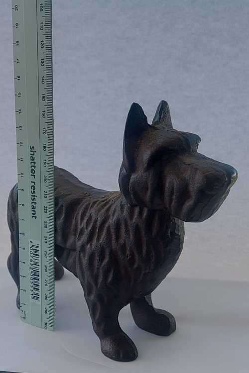 Cast Iron Scottish terrier Doorstop