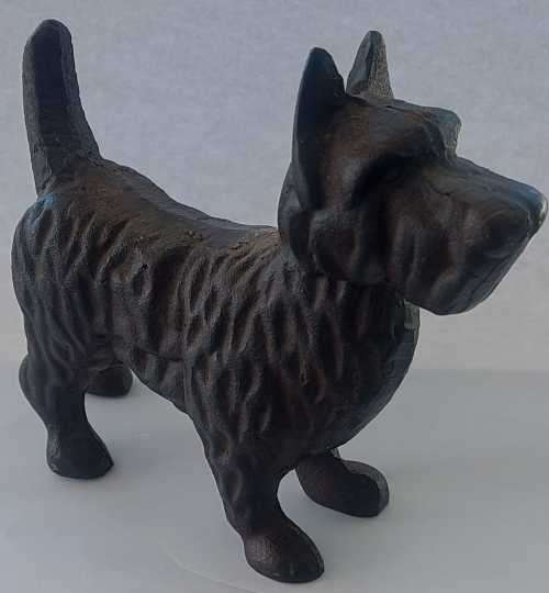 Cast Iron Scottish terrier Doorstop