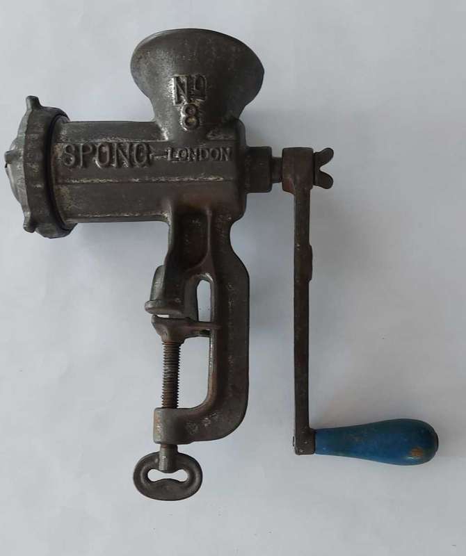 Vintage Meat Mincer No. 8 - Spong