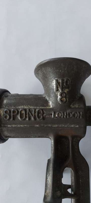 Vintage Meat Mincer No. 8 - Spong