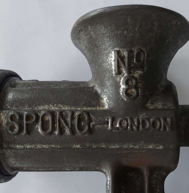 Vintage Meat Mincer No. 8 - Spong