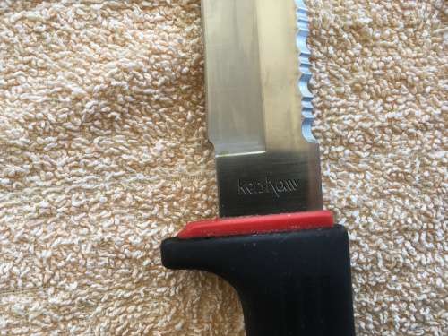 Kershaw 1010 Knife and Pouch