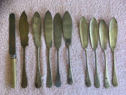 Vintage Sheffield (Silver Plated) Cutlery Lot - 27 Pieces