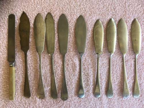 Vintage Sheffield (Silver Plated) Cutlery Lot - 27 Pieces