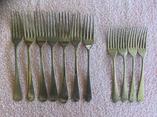 Vintage Sheffield (Silver Plated) Cutlery Lot - 27 Pieces