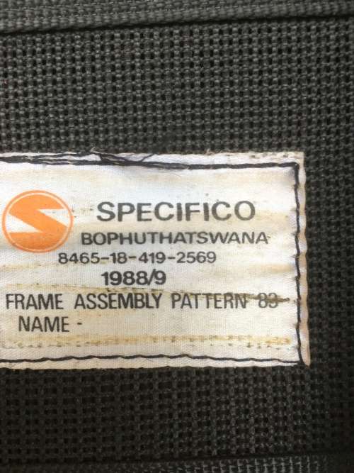 SADF Backpack kit (pattern 83 - 1988/9) - Groot Sak