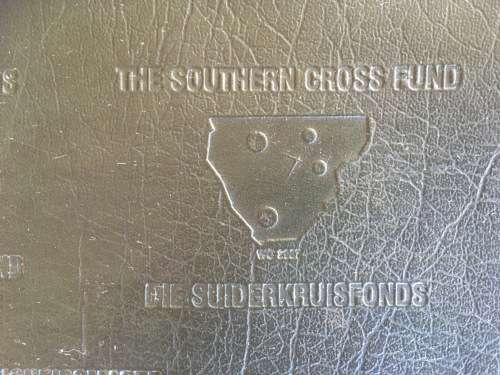 Comfort Fund Bag "Thanks our South African Servicemen"