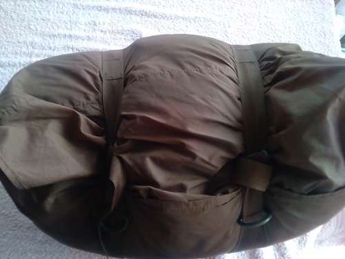 SADF Winter sleeping bag with hood and perfect inner padding! plus extra inner