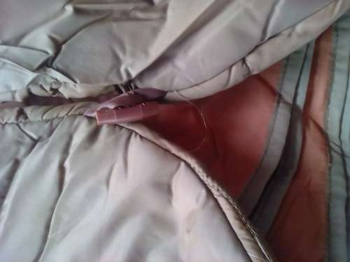 SADF Winter sleeping bag with hood and perfect inner padding! plus extra inner