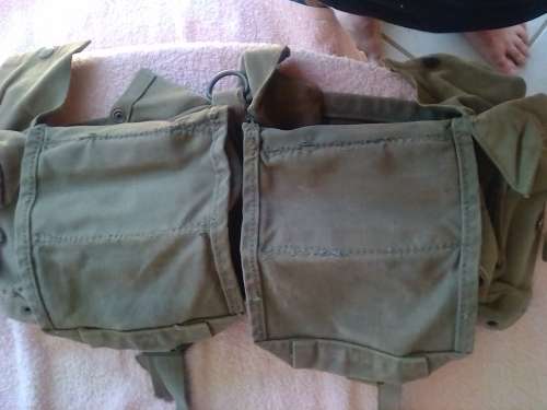 SADF Kidney webbing in good condition - Border War! INCOMPLETE