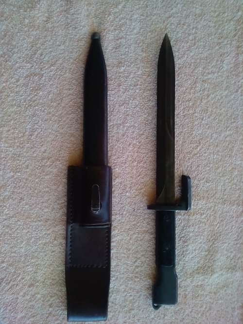 FN FAL TYPE BAYONET -WITH MARKINGS -GOOD CONDITION