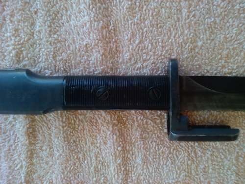 FN FAL TYPE BAYONET -WITH MARKINGS -GOOD CONDITION