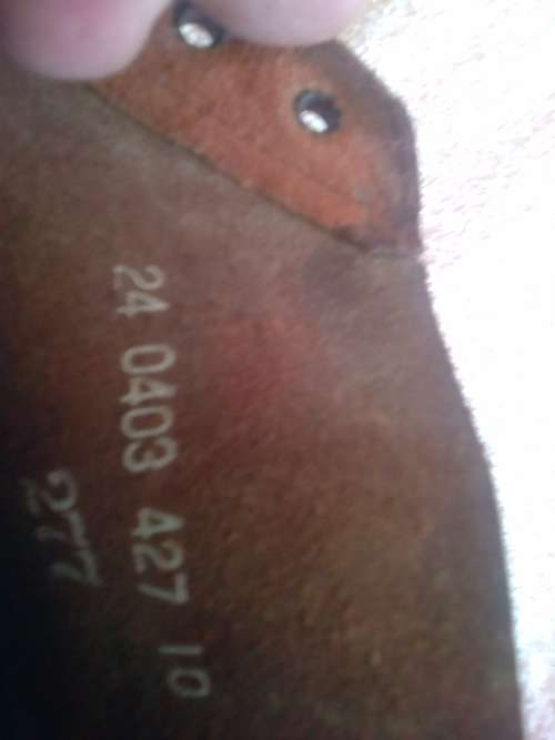 MILITARY BOOTS SIZE 10 MADE BY MARS