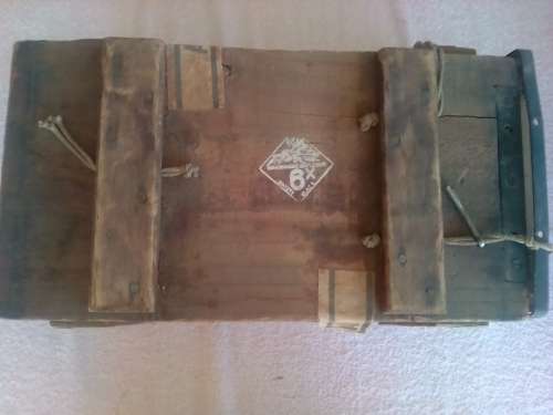 SADF WOODEN Ammo Box - good condition!