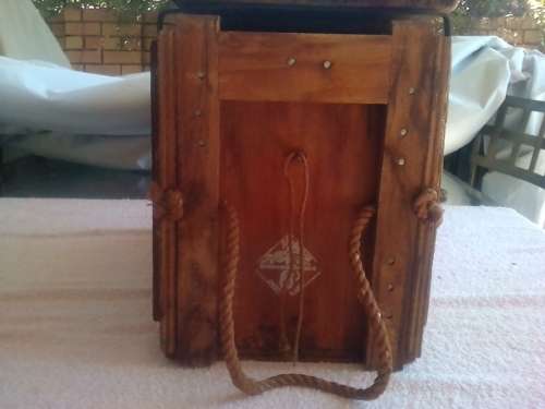 SADF WOODEN Ammo Box - good condition!