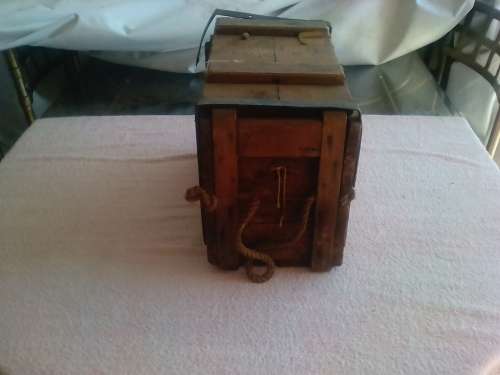 SADF WOODEN Ammo Box - good condition!