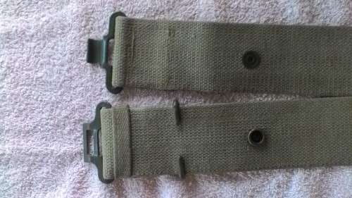 SADF Webbing Belt - Great like-new condition!