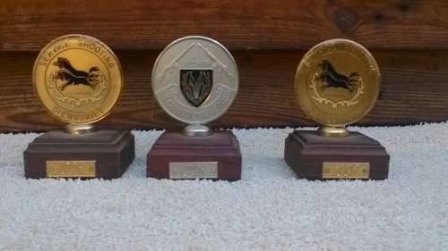 South African Military shooting medals - X3 R 45 MEDAL